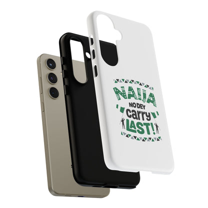 Nigerian-Inspired Tough Phone Case, Unique Gift, Trendy Accessory, Durable Protection, Fun Design for All Occasions