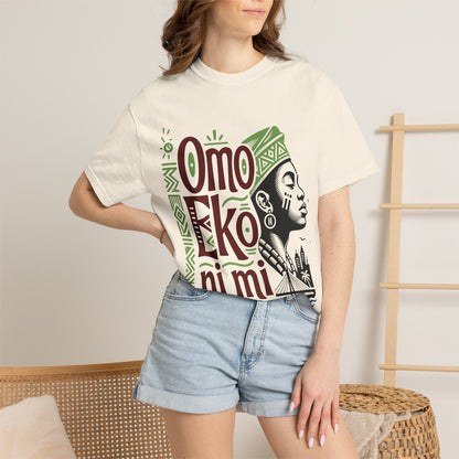 Omo Eko Ni Mi T-Shirt — Lagos Pride Nigerian Afrocentric Graphic Tee