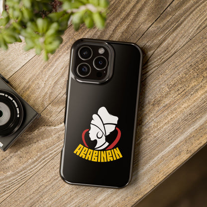 Magnetic Impact-Resistant Phone Case — Arabicin Logo