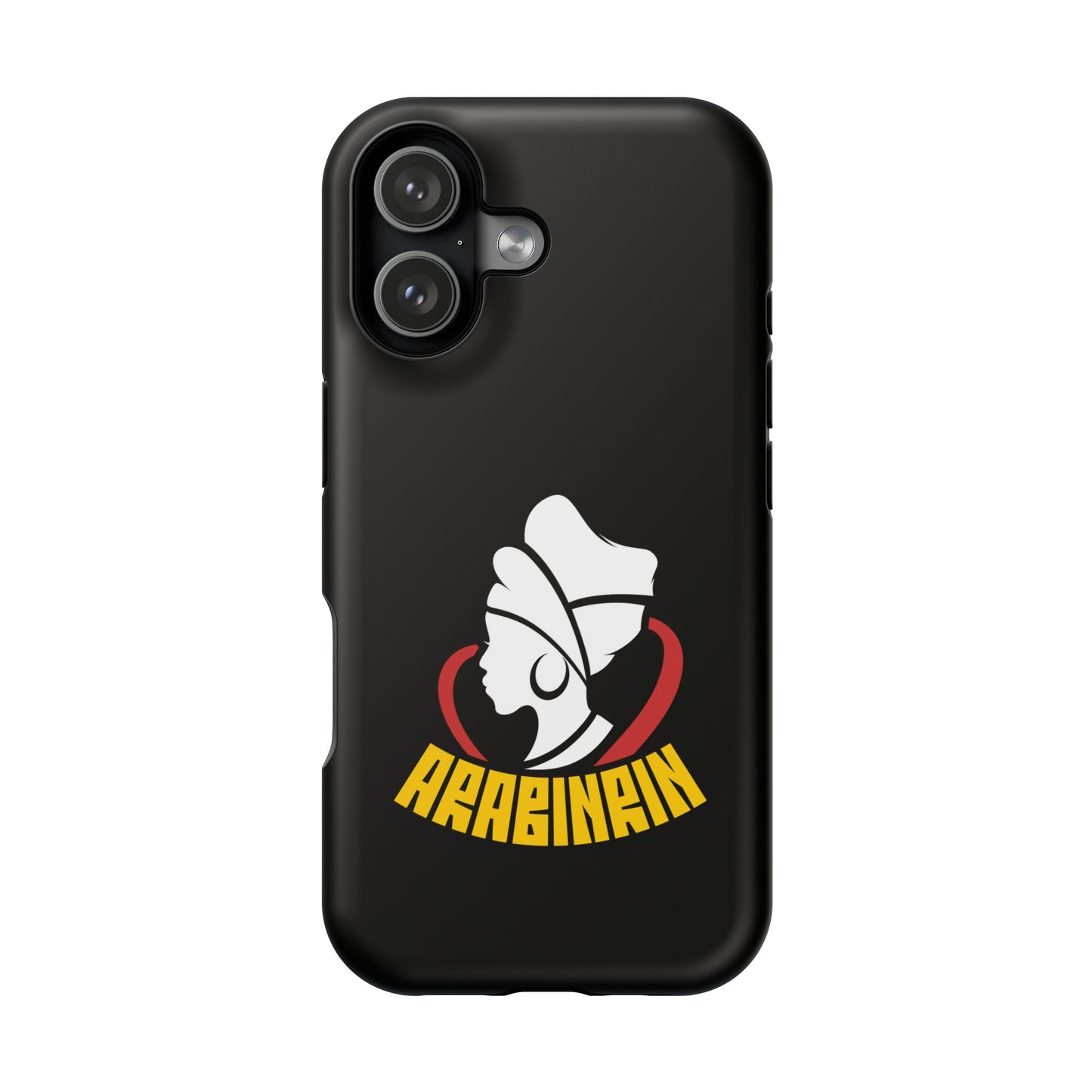 Magnetic Impact-Resistant Phone Case — Arabicin Logo