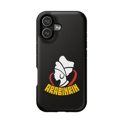 Magnetic Impact-Resistant Phone Case — Arabicin Logo