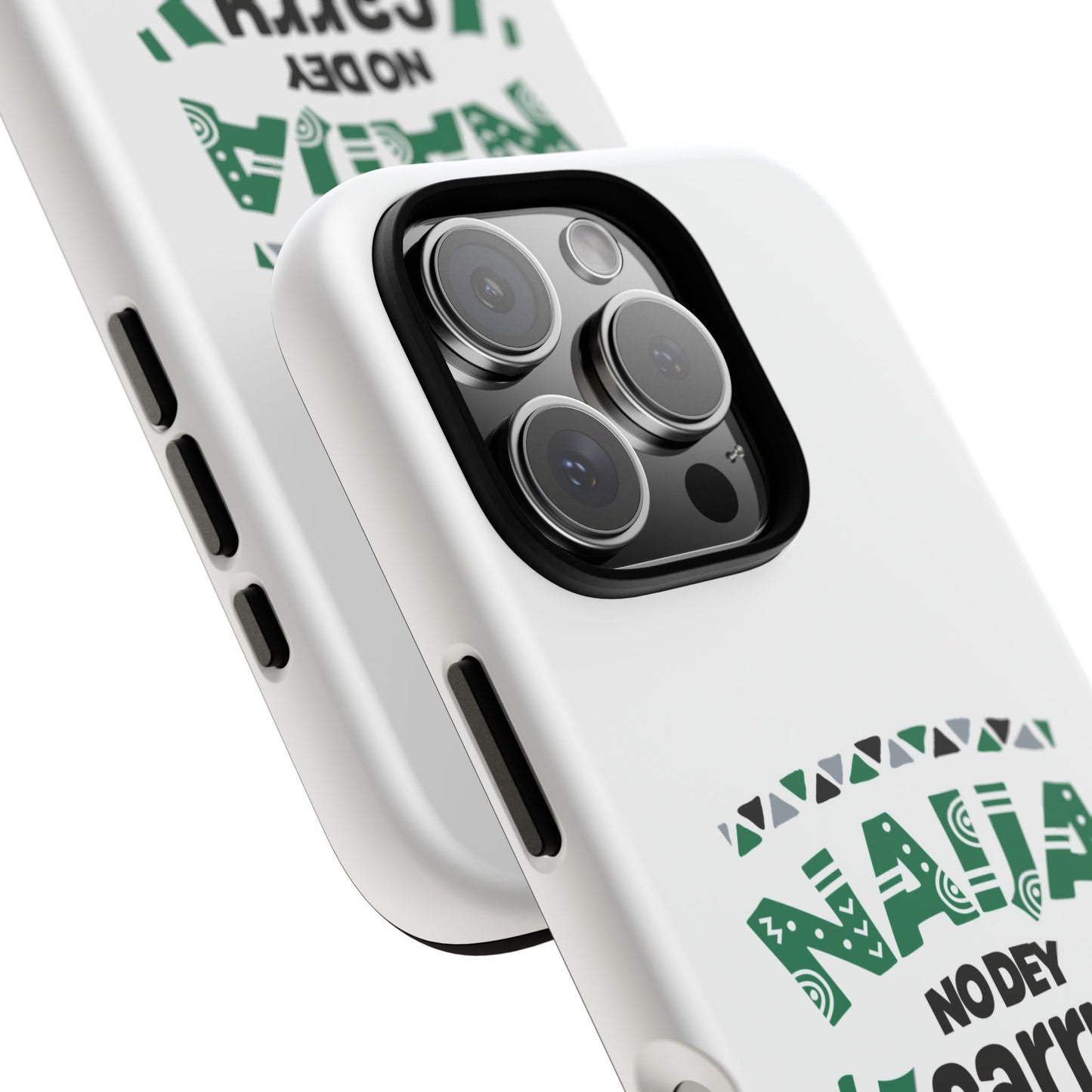 Nigerian-Inspired Tough Phone Case, Unique Gift, Trendy Accessory, Durable Protection, Fun Design for All Occasions