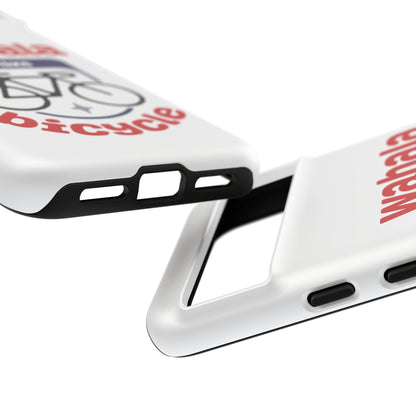 Phone Case | Wahala Be Like Bicycle Tough Cases | Gift for Cyclists | Funny Phone Cover | Trendy Cycling Accessories