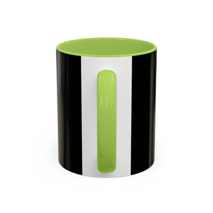 Coffee Omo Naija Accent Mug — Bold Black & Yellow Gamer Coffee Cup