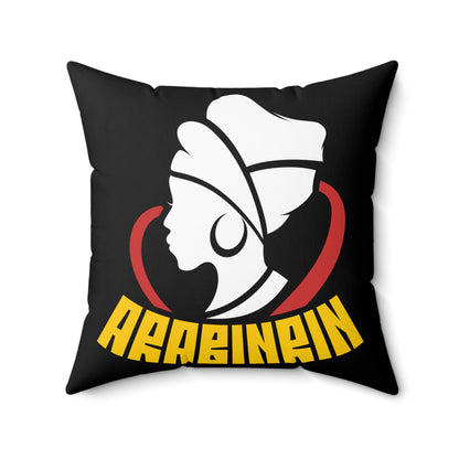 Arabinrin Beauty Spun Polyester Square Pillow