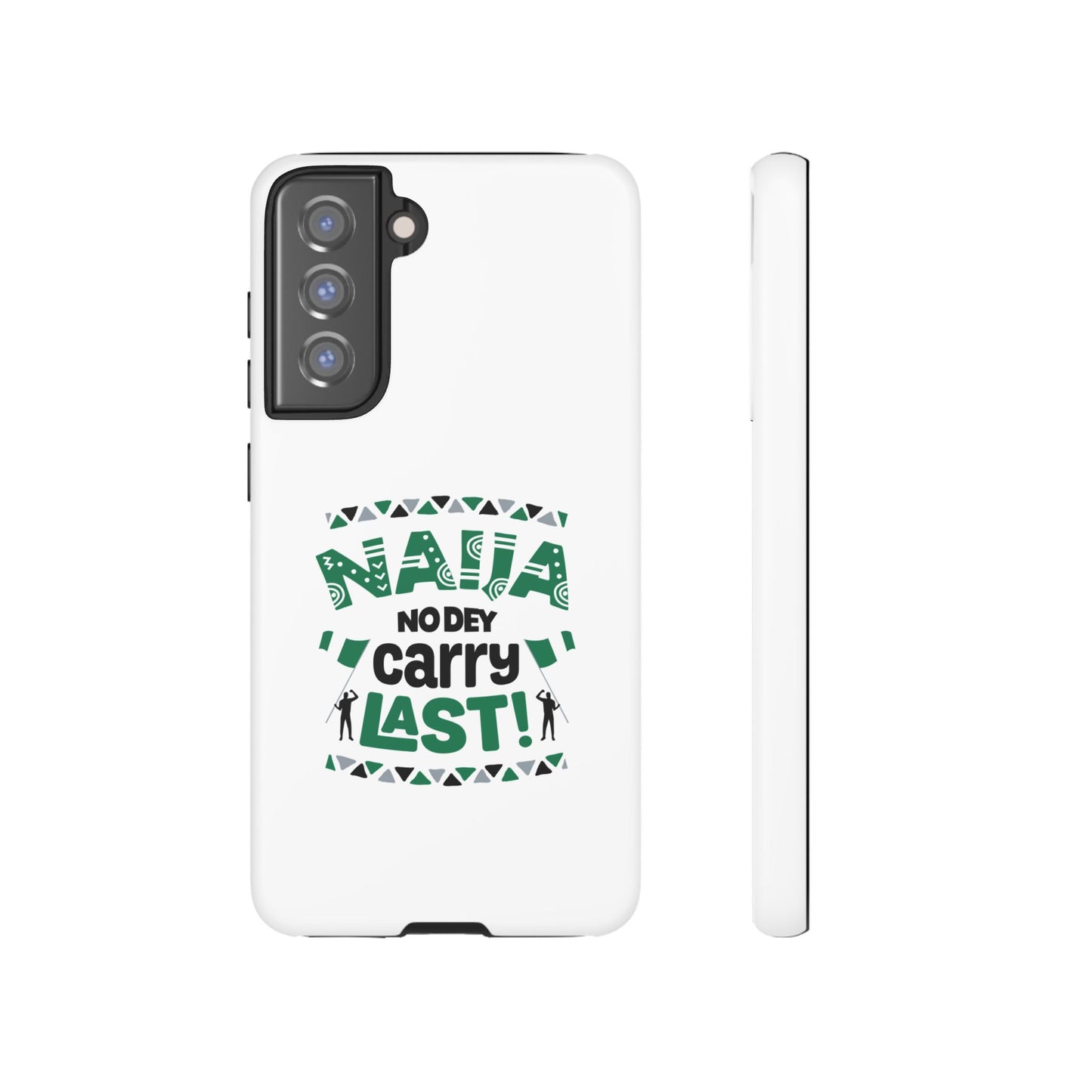 Nigerian-Inspired Tough Phone Case, Unique Gift, Trendy Accessory, Durable Protection, Fun Design for All Occasions