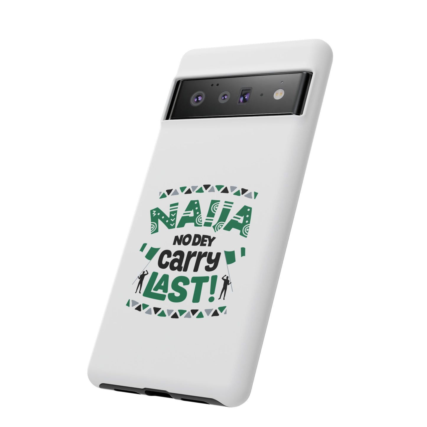 Nigerian-Inspired Tough Phone Case, Unique Gift, Trendy Accessory, Durable Protection, Fun Design for All Occasions