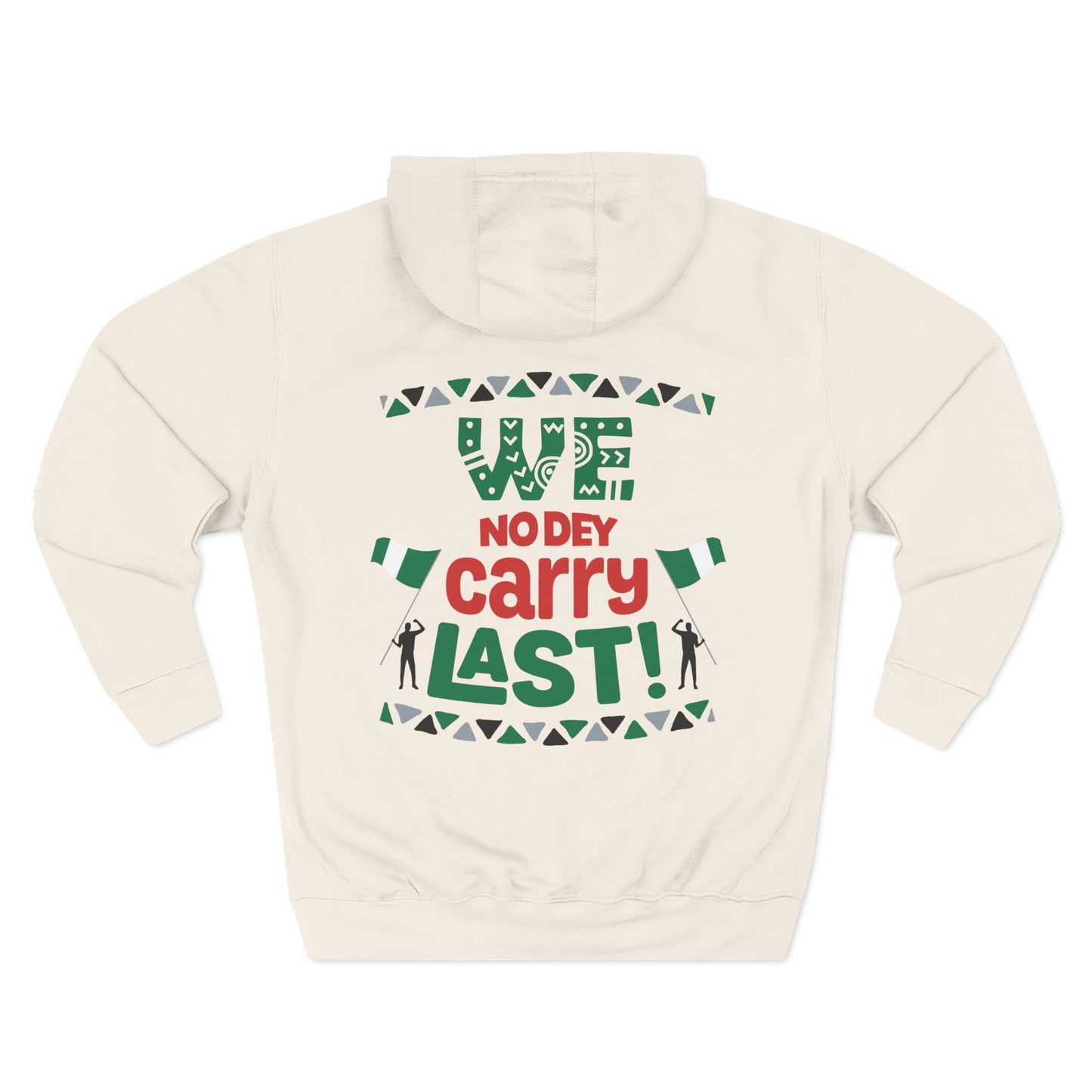 Nigeria Pride Fleece Hoodie - Celebrate Culture, Casual Style, Unisex Gift, Festivals, Comfortable Wear