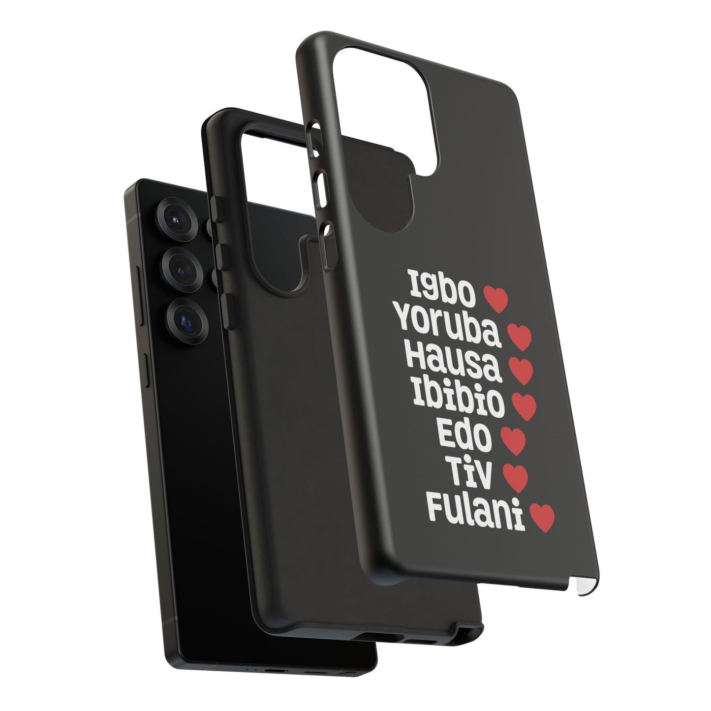 Phone Case — Nigerian Ethnic Pride Design (Igbo, Yoruba, Hausa, Ibibio, Edo, Tiv, Fulani)