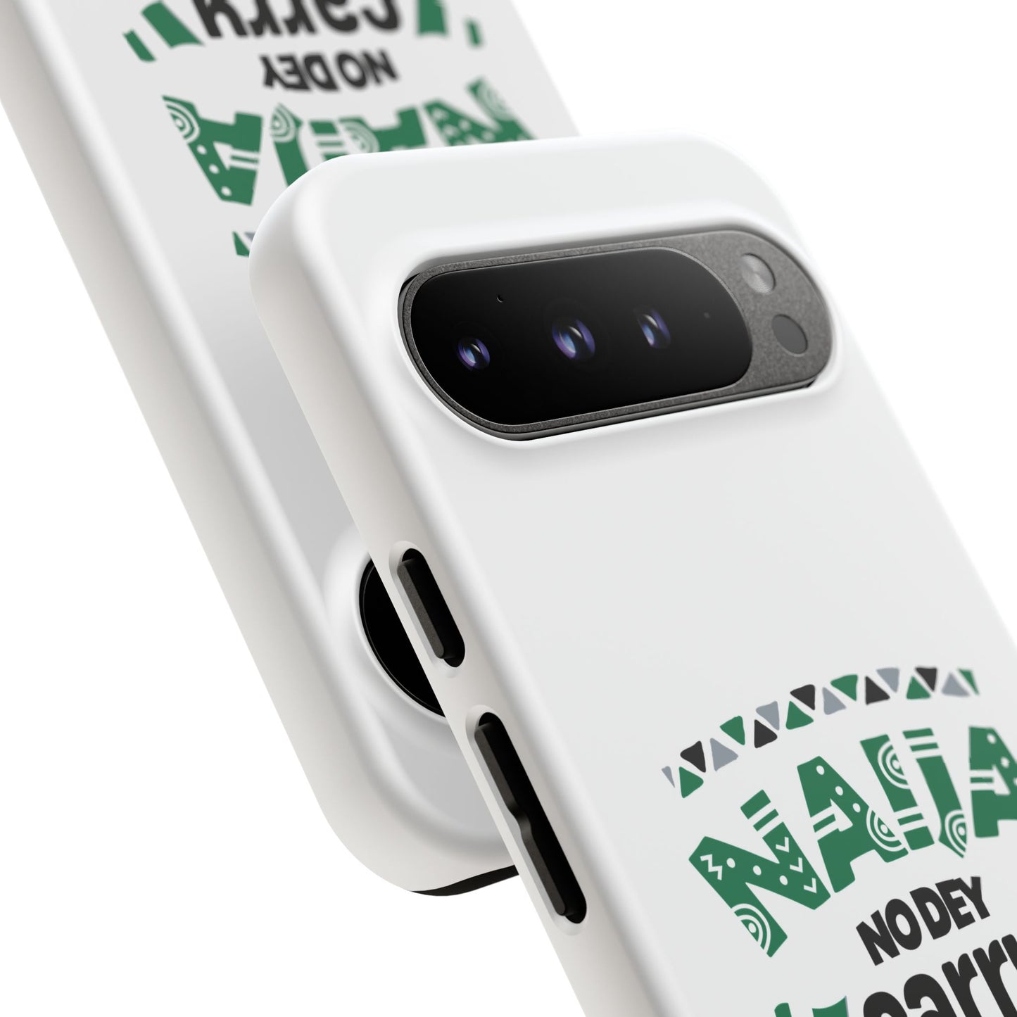 Nigerian-Inspired Tough Phone Case, Unique Gift, Trendy Accessory, Durable Protection, Fun Design for All Occasions