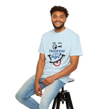 Nwanne Wetin dey Sup? Smiley Graphic T-Shirt