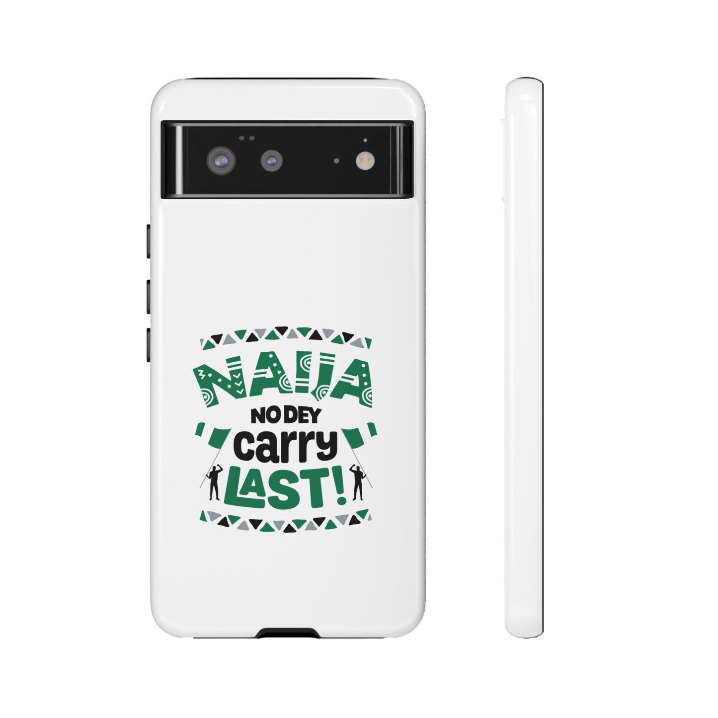 Nigerian-Inspired Tough Phone Case, Unique Gift, Trendy Accessory, Durable Protection, Fun Design for All Occasions
