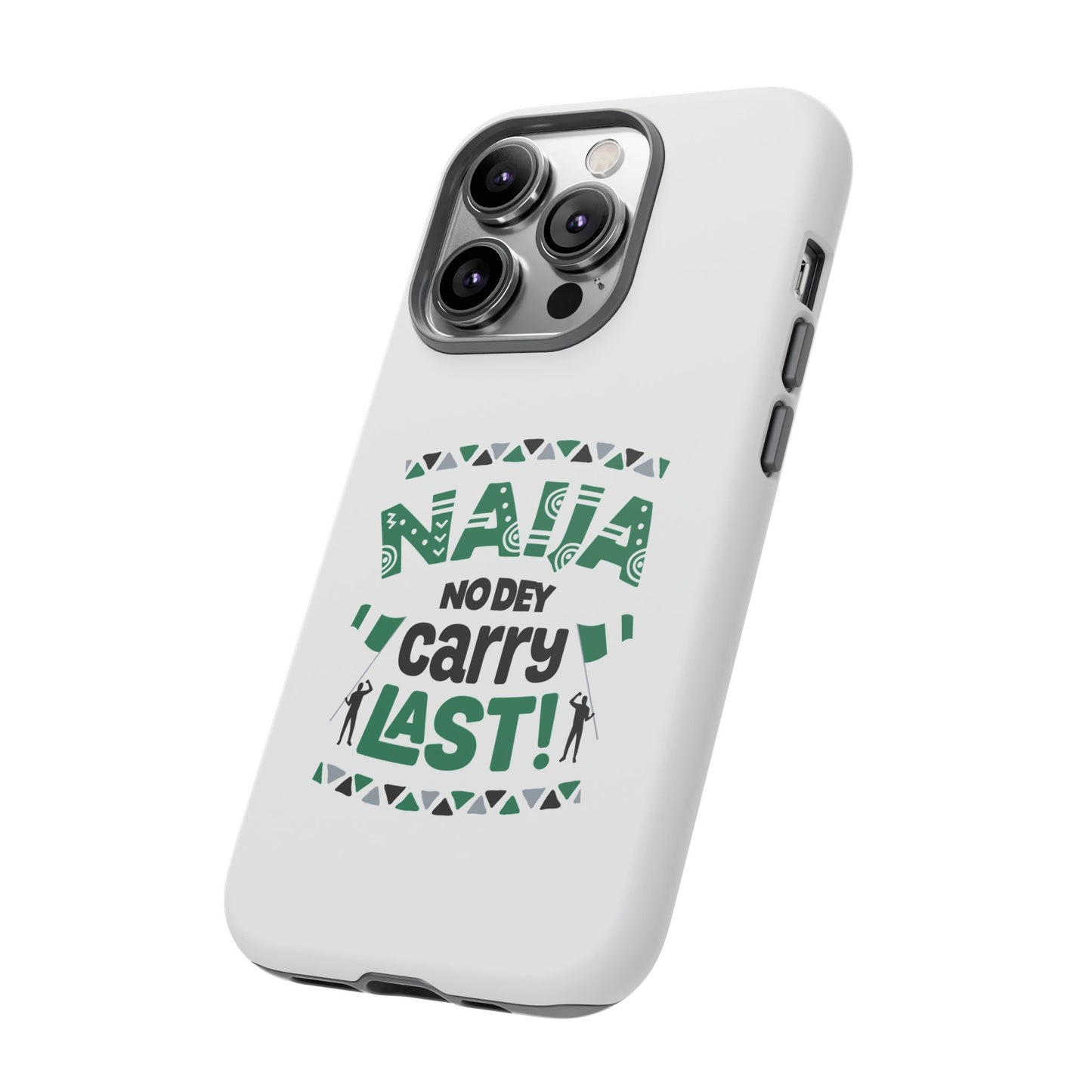 Nigerian-Inspired Tough Phone Case, Unique Gift, Trendy Accessory, Durable Protection, Fun Design for All Occasions