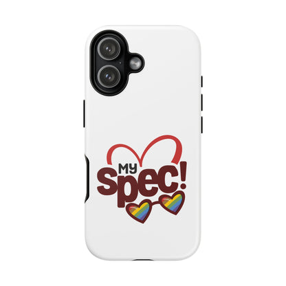 My Spec! Phone Case — Rainbow Heart Protective Case