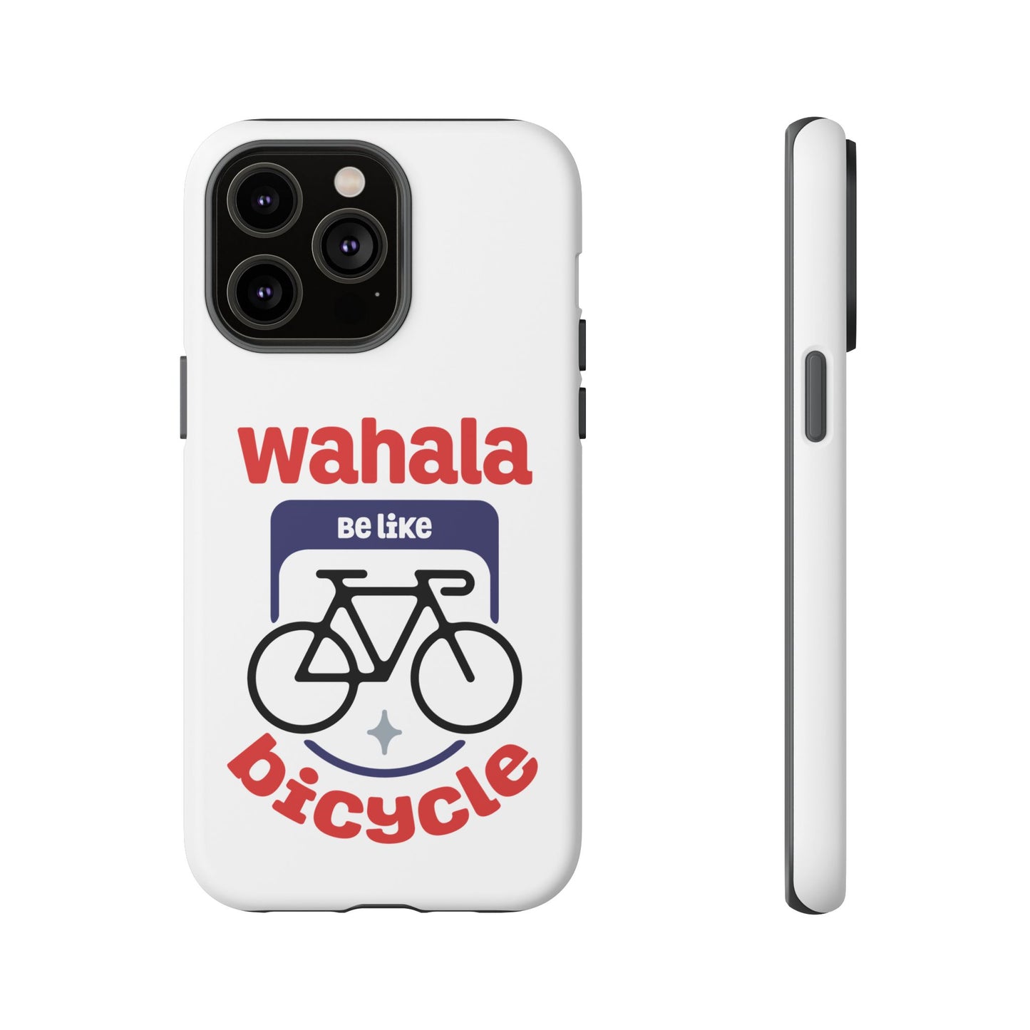 Bicycle Phone Case | Wahala Be Like | Tough Cases | Gift for Cyclists | Funny Phone Cover | Trendy Cycling Accessories