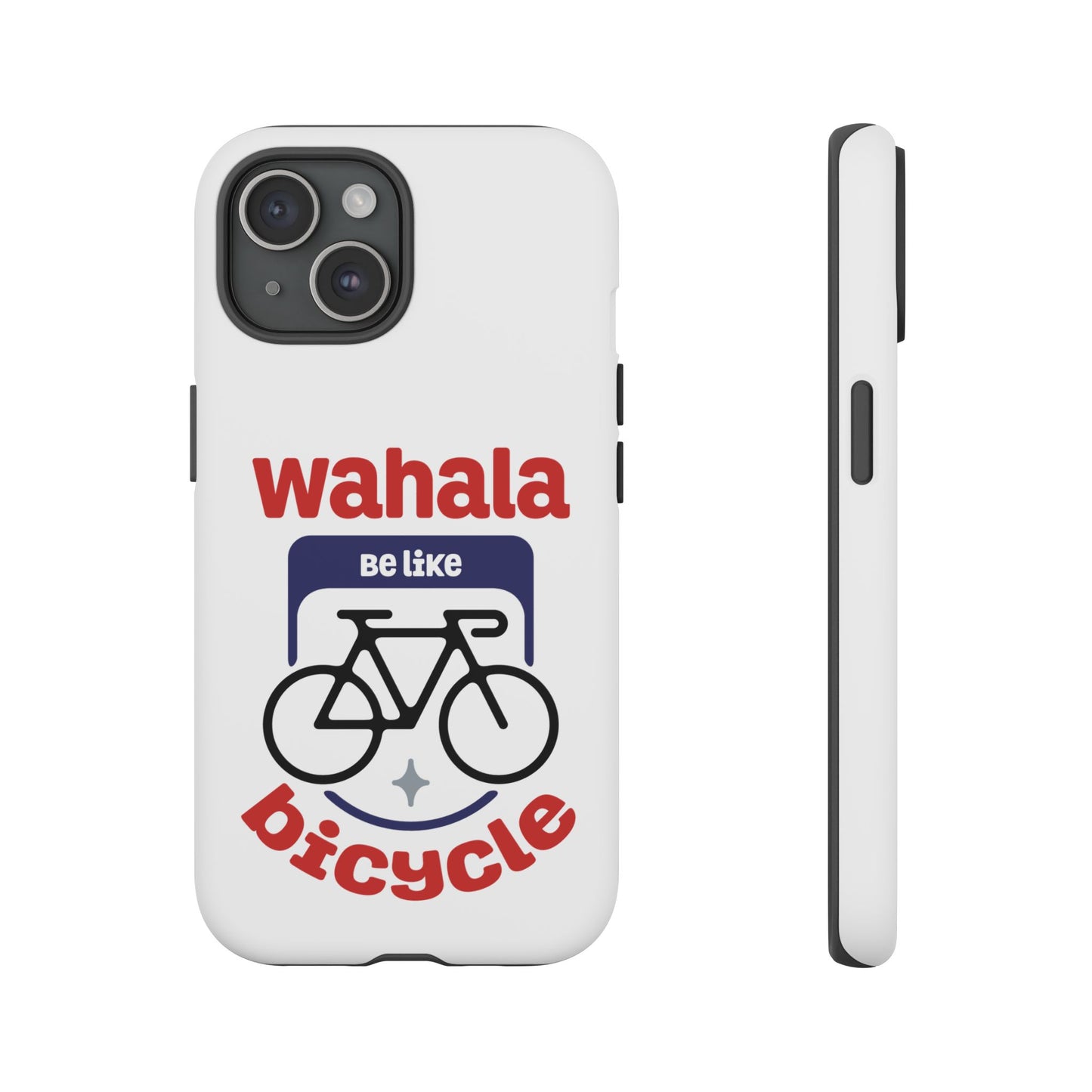 Bicycle Phone Case | Wahala Be Like | Tough Cases | Gift for Cyclists | Funny Phone Cover | Trendy Cycling Accessories
