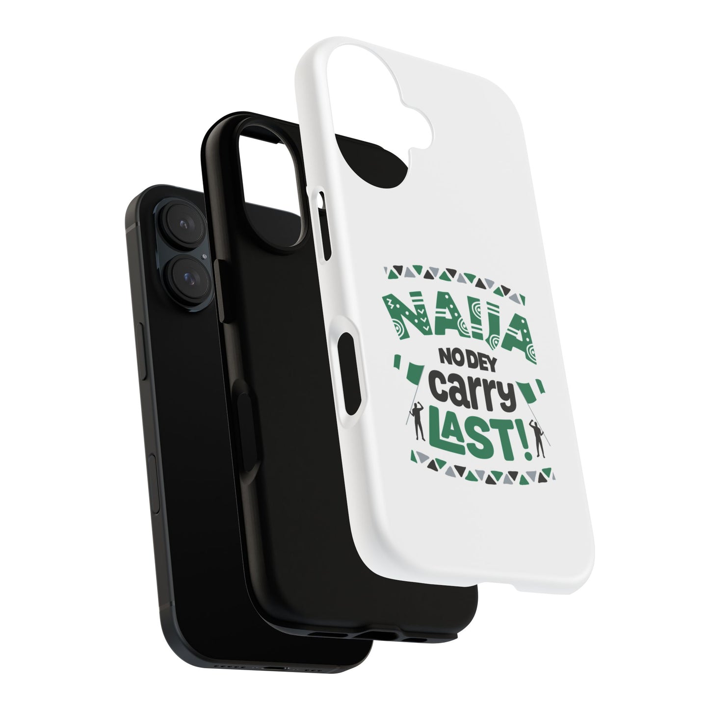 Nigerian-Inspired Tough Phone Case, Unique Gift, Trendy Accessory, Durable Protection, Fun Design for All Occasions