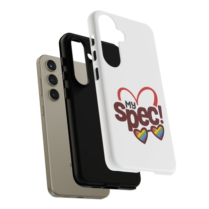 My Spec! Phone Case — Rainbow Heart Protective Case