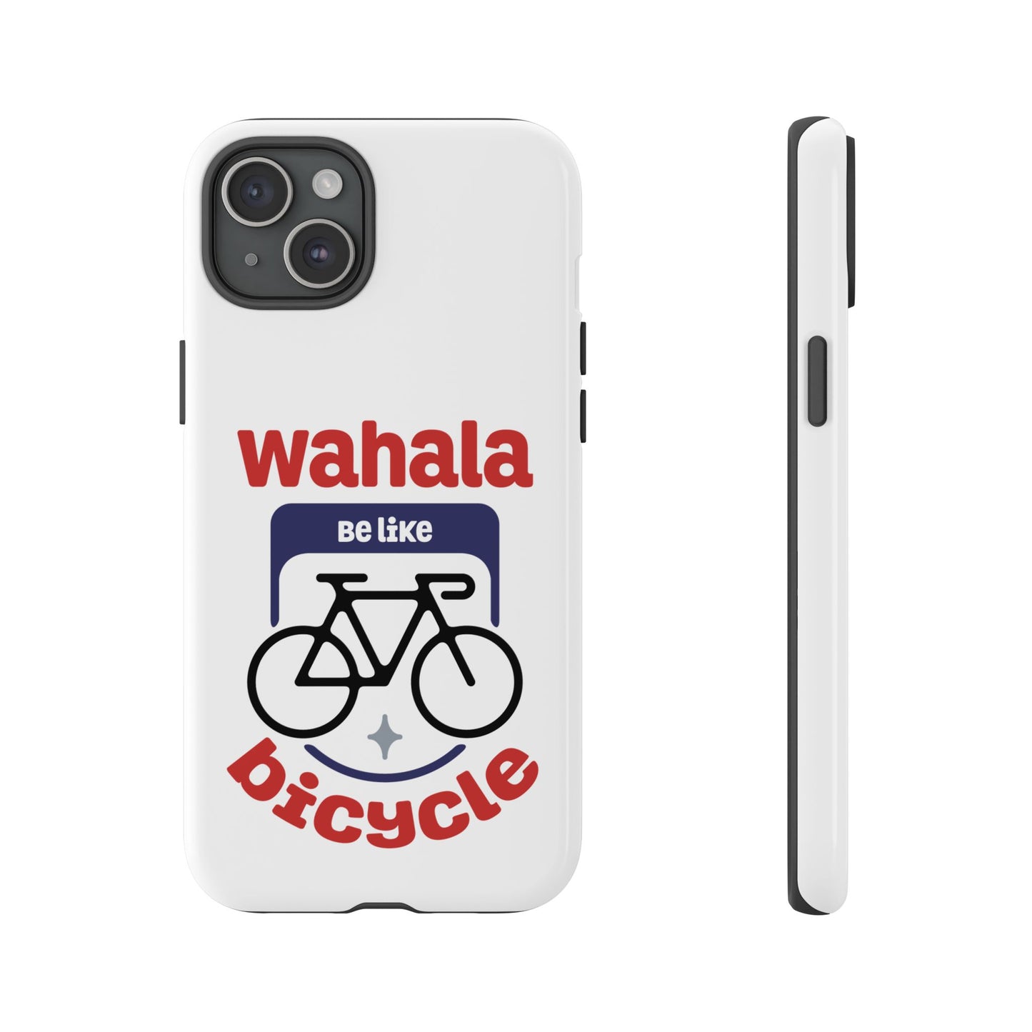 Bicycle Phone Case | Wahala Be Like | Tough Cases | Gift for Cyclists | Funny Phone Cover | Trendy Cycling Accessories