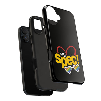 “My Spec!” Rainbow Heart Pride Protective Case