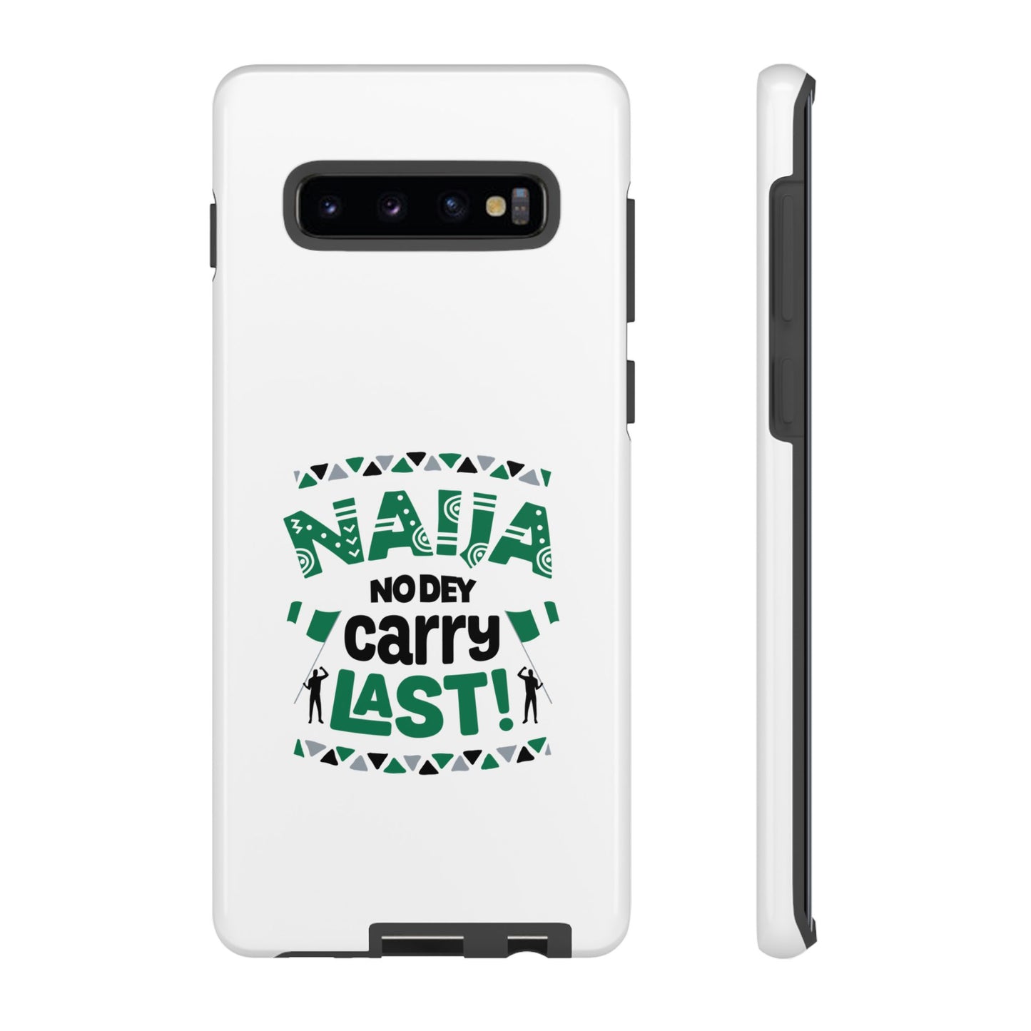 Nigerian-Inspired Tough Phone Case, Unique Gift, Trendy Accessory, Durable Protection, Fun Design for All Occasions