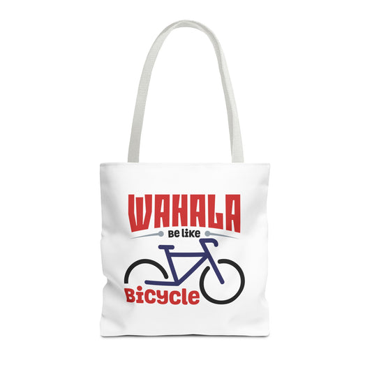 Wahala be like Bicycle Tote Bag | Eco-Friendly Shopping, Travel, Beach, Gym, Stylish Gift