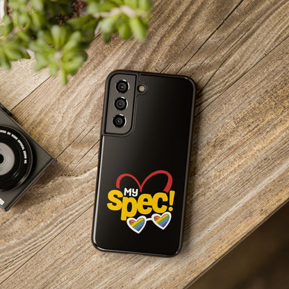 “My Spec!” Rainbow Heart Pride Protective Case
