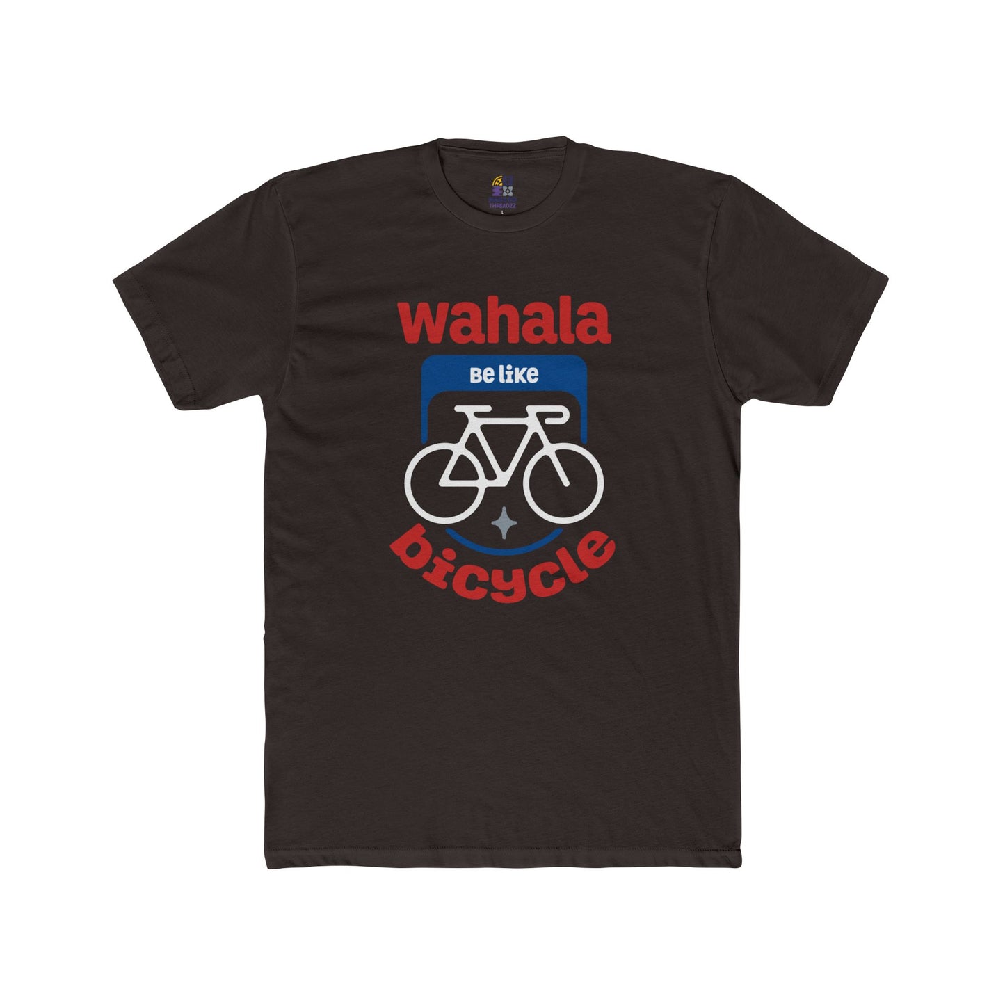 Wahala be like Bicycle Unisex Cotton Crew Tee, Naija Humur, Casual Wear, Bicycle Enthusiast Apparel