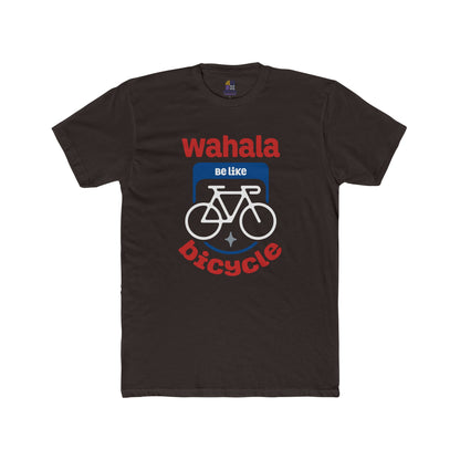 Wahala be like Bicycle Unisex Cotton Crew Tee, Naija Humur, Casual Wear, Bicycle Enthusiast Apparel