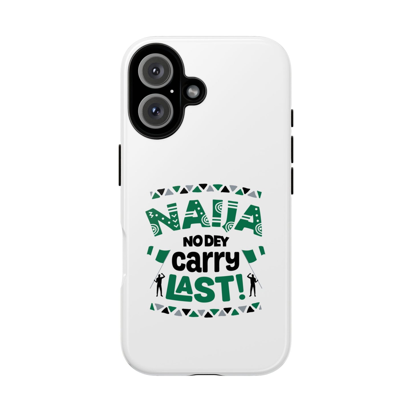 Nigerian-Inspired Tough Phone Case, Unique Gift, Trendy Accessory, Durable Protection, Fun Design for All Occasions