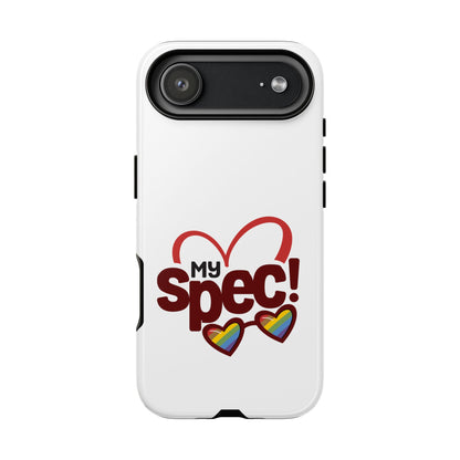 My Spec! Phone Case — Rainbow Heart Protective Case