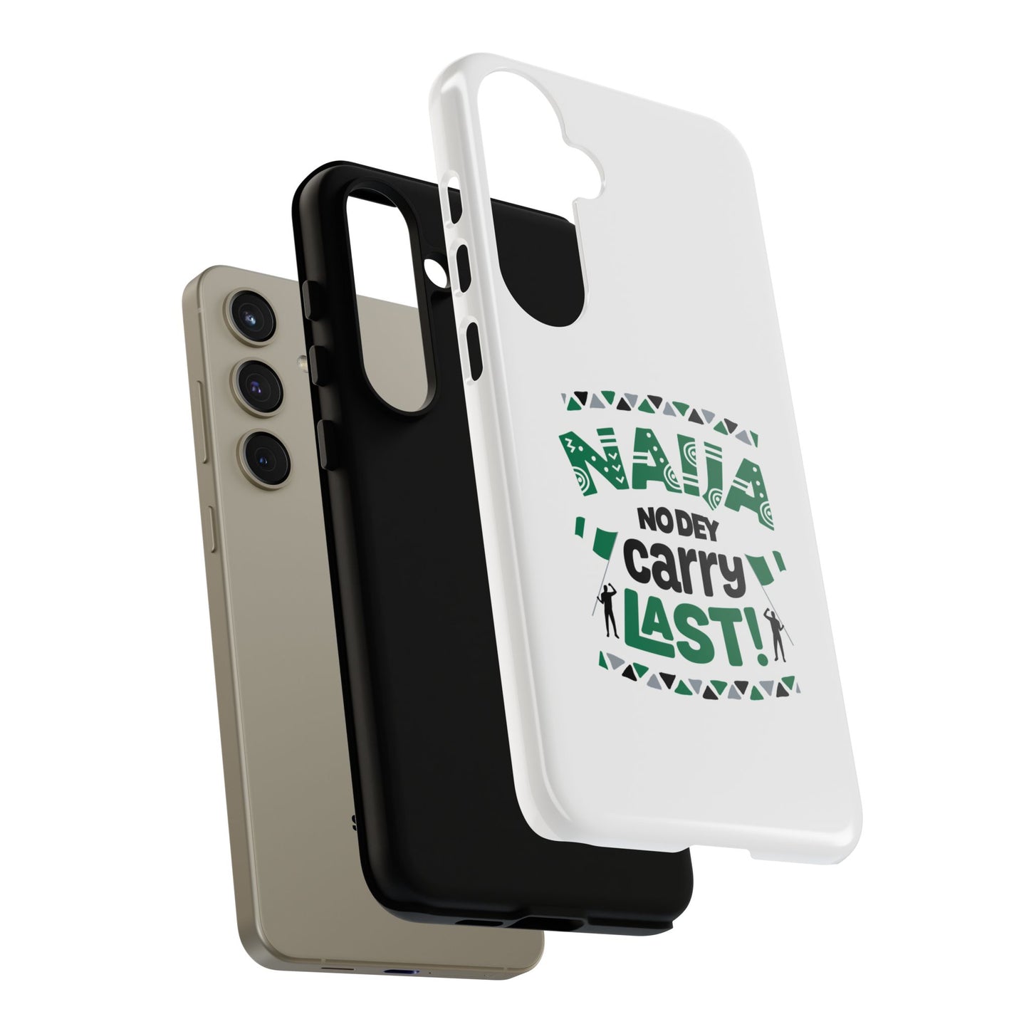 Nigerian-Inspired Tough Phone Case, Unique Gift, Trendy Accessory, Durable Protection, Fun Design for All Occasions
