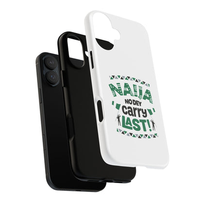 Nigerian-Inspired Tough Phone Case, Unique Gift, Trendy Accessory, Durable Protection, Fun Design for All Occasions