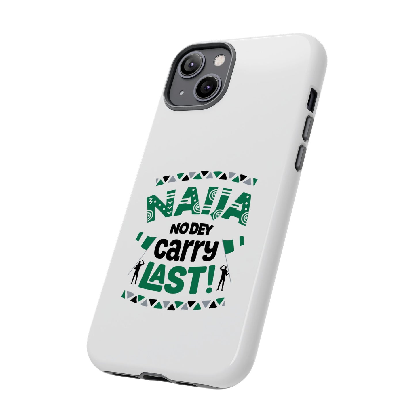Nigerian-Inspired Tough Phone Case, Unique Gift, Trendy Accessory, Durable Protection, Fun Design for All Occasions