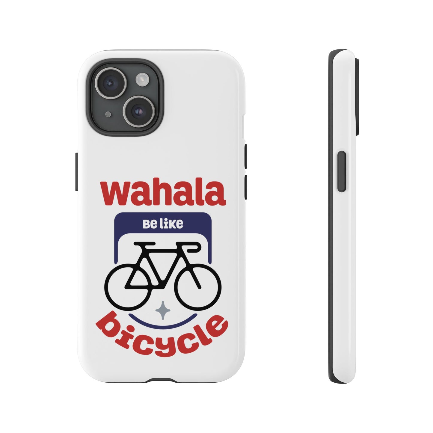 Bicycle Phone Case | Wahala Be Like | Tough Cases | Gift for Cyclists | Funny Phone Cover | Trendy Cycling Accessories