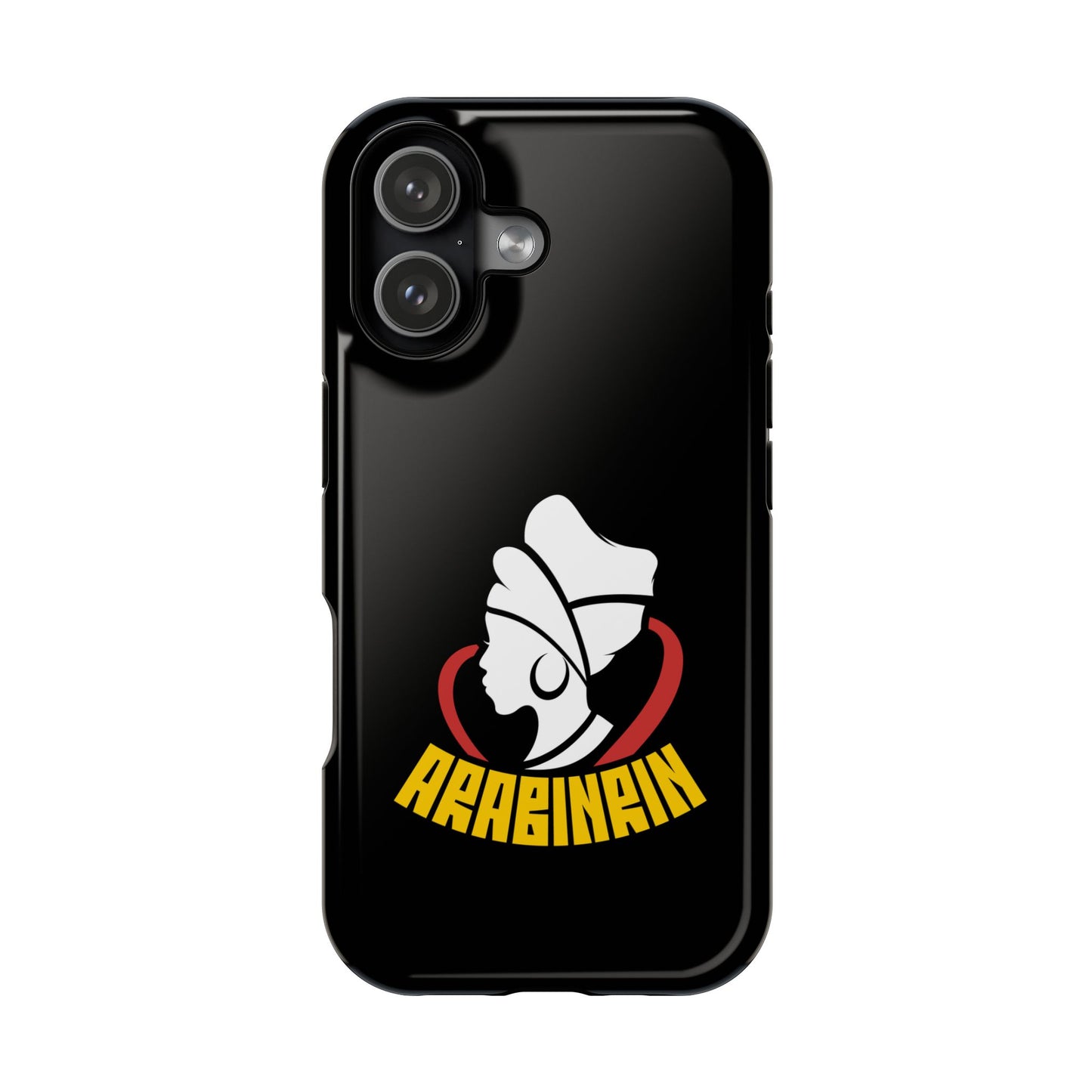 Magnetic Impact-Resistant Phone Case — Arabicin Logo