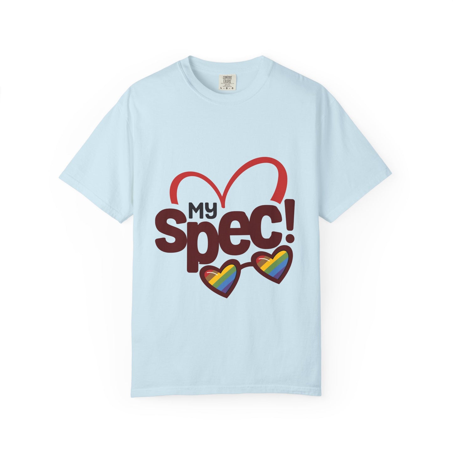 My Spec! T-Shirt – Pride Heart Sunglasses Awareness Tee