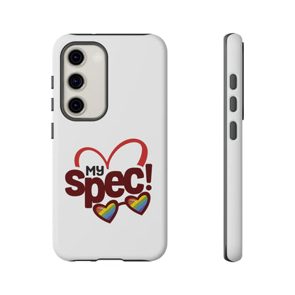 My Spec! Phone Case — Rainbow Heart Protective Case