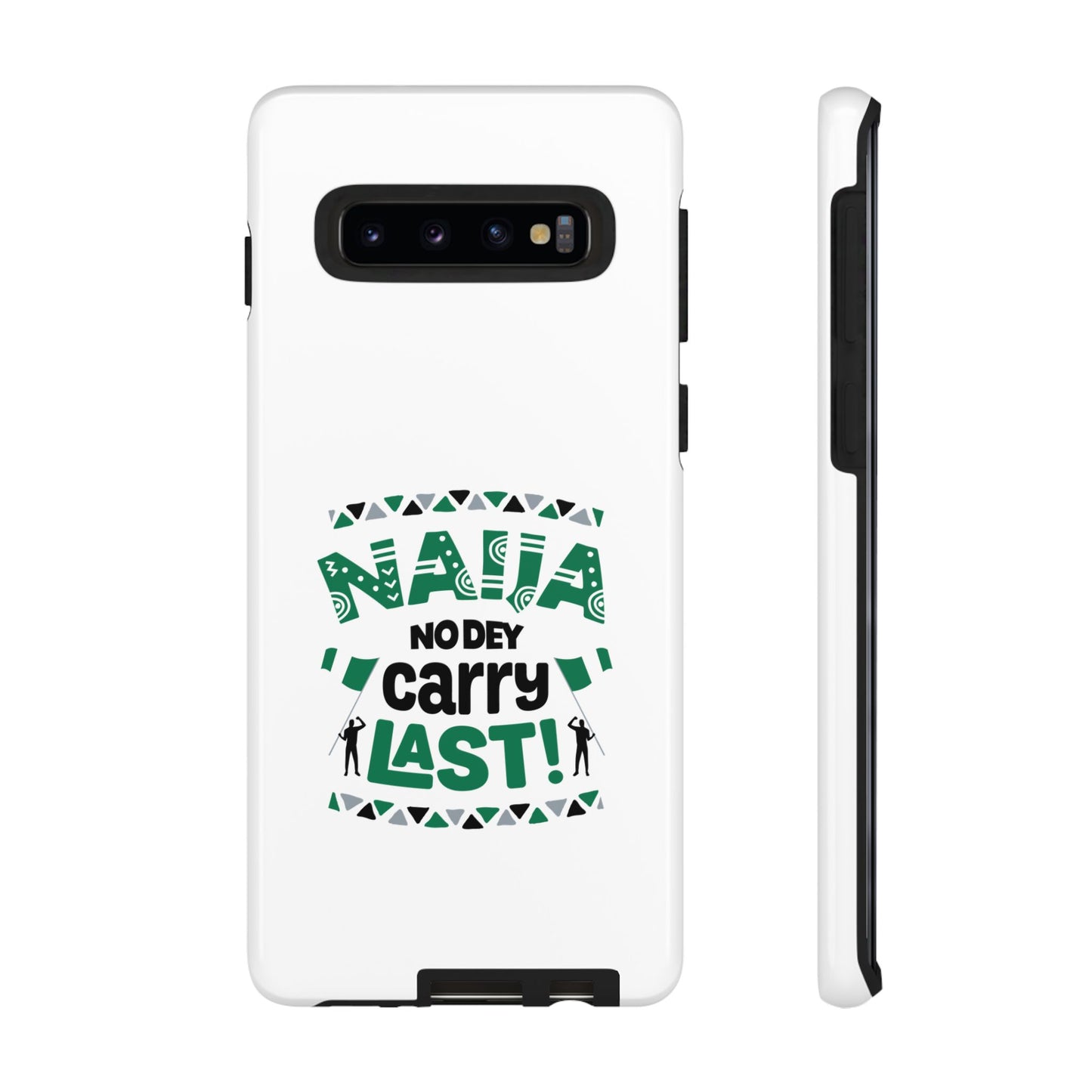 Nigerian-Inspired Tough Phone Case, Unique Gift, Trendy Accessory, Durable Protection, Fun Design for All Occasions