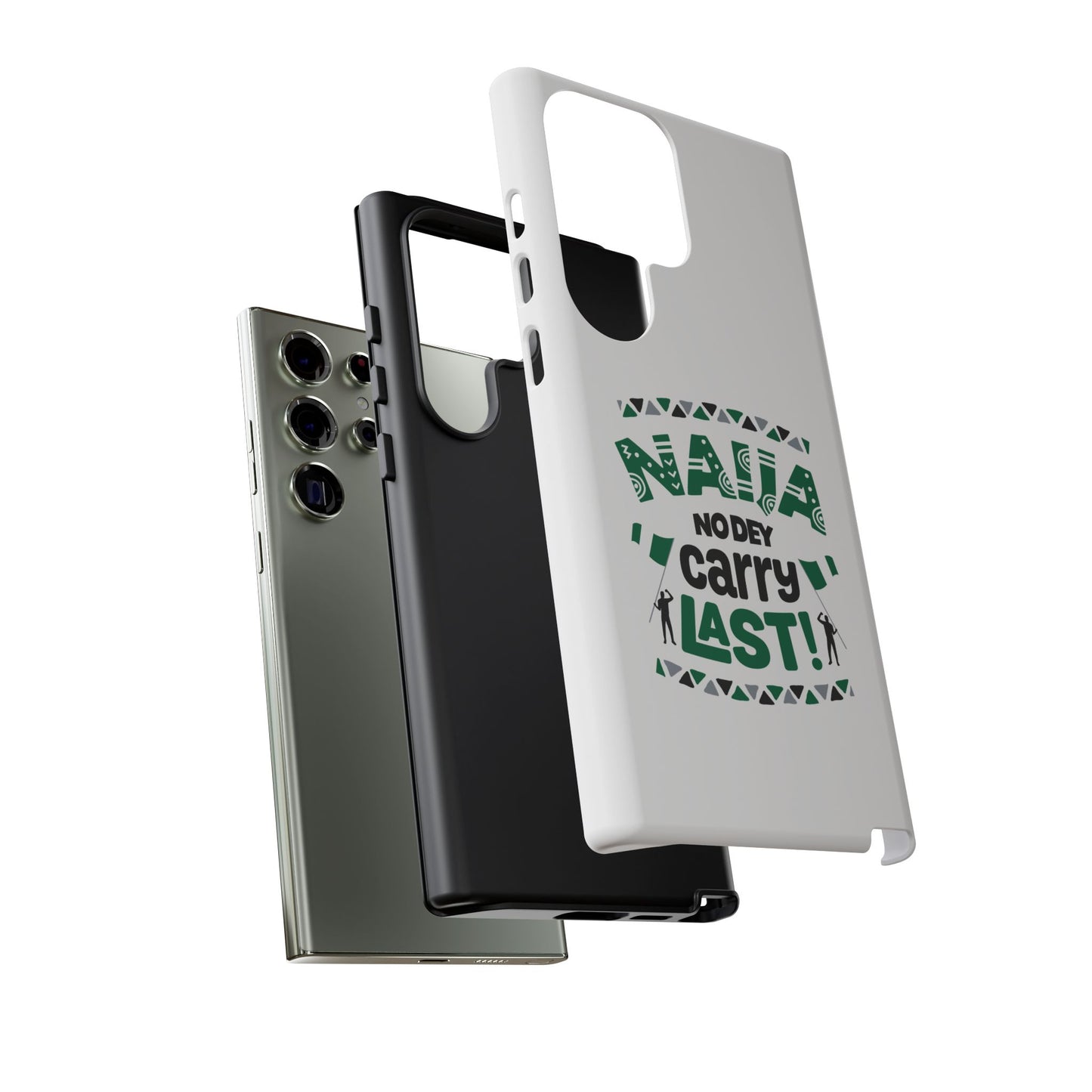 Nigerian-Inspired Tough Phone Case, Unique Gift, Trendy Accessory, Durable Protection, Fun Design for All Occasions