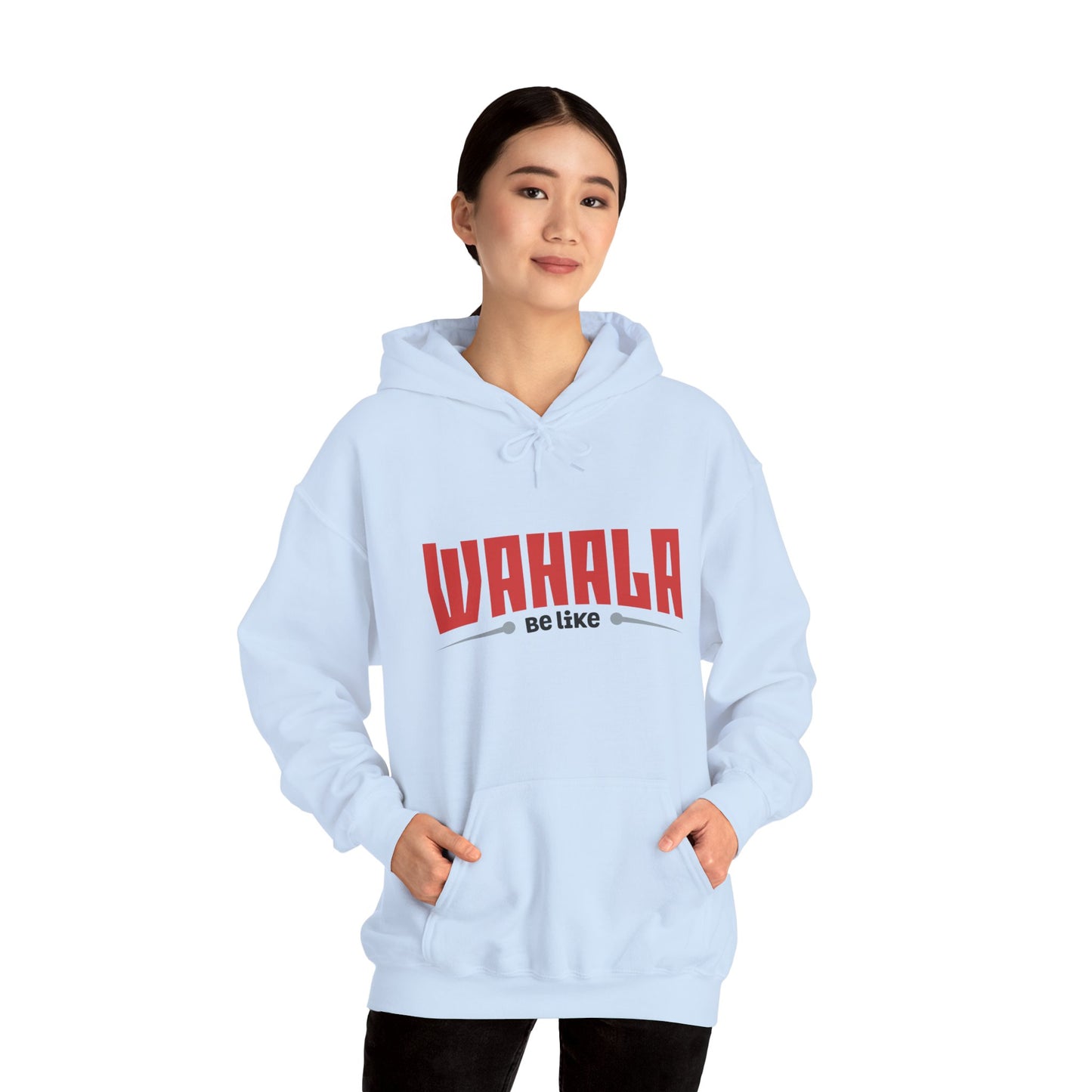Wahala Be Like Hooded Sweatshirt | Bicycle Lover Gift | Unisex Comfy Sweatshirt for Casual Style, Birthday, Cycling Events, Fun Gift