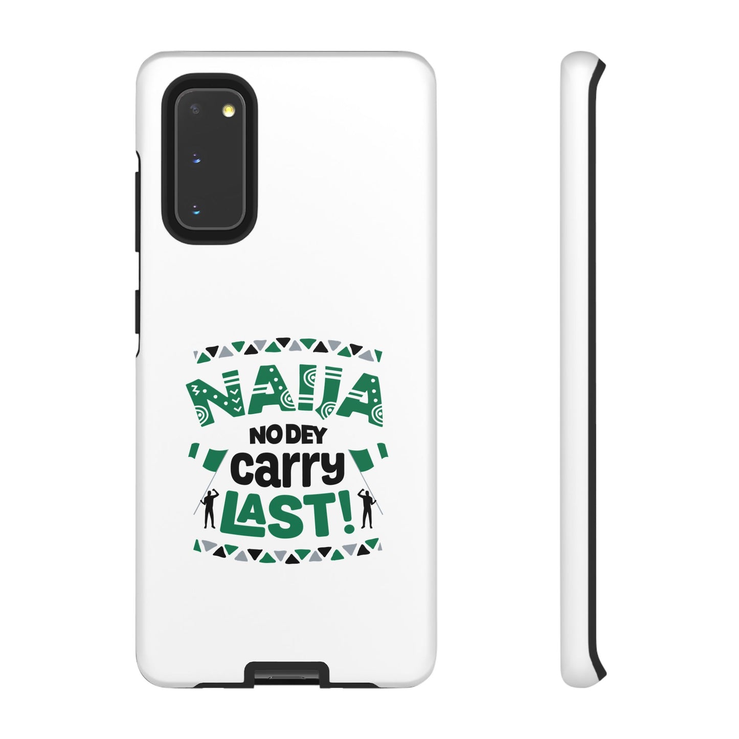 Nigerian-Inspired Tough Phone Case, Unique Gift, Trendy Accessory, Durable Protection, Fun Design for All Occasions