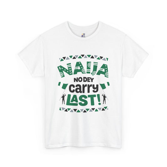 Nigerian Pride Unisex Heavy Cotton Tee, Fun Statement T-Shirt, Perfect for Casual Wear, Cultural Celebrations, Gift for Friends