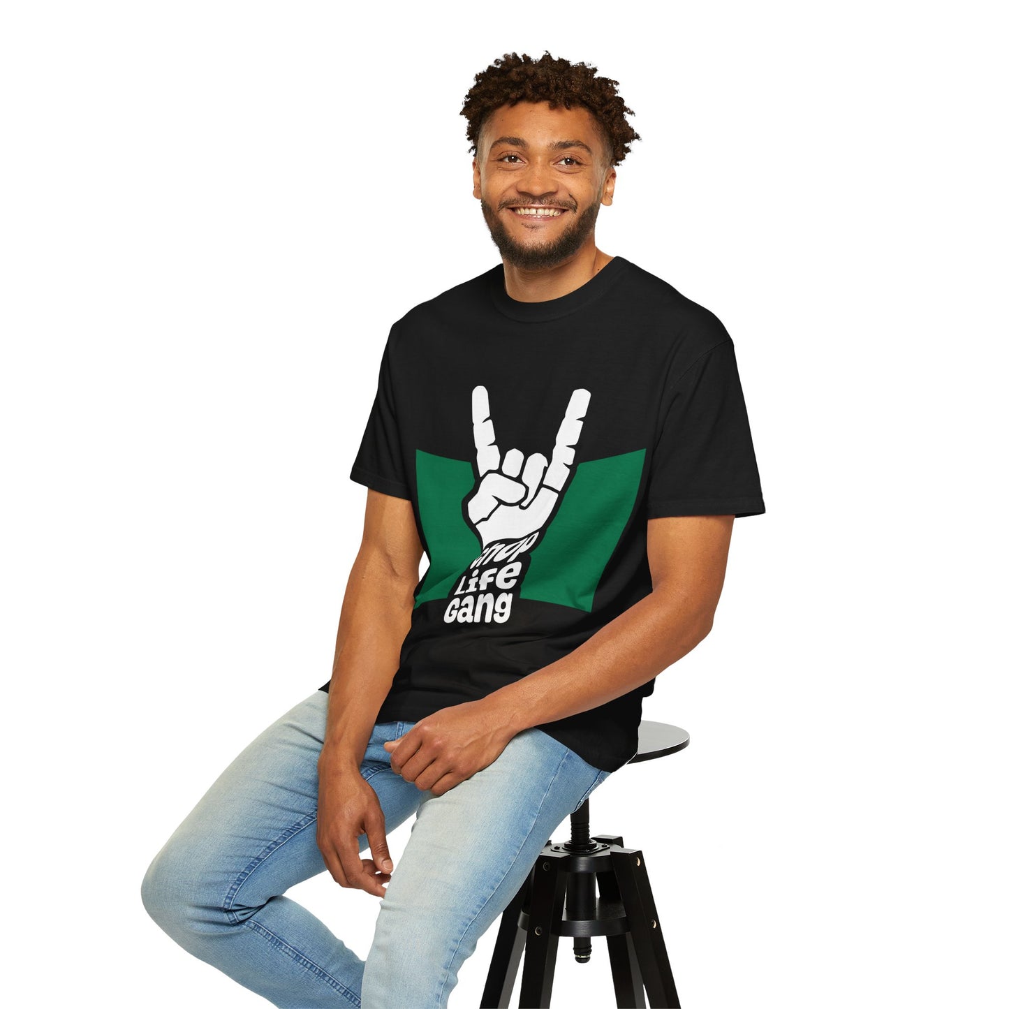 Chop Life Gang T-Shirt — Rock Hand Graphic Tee