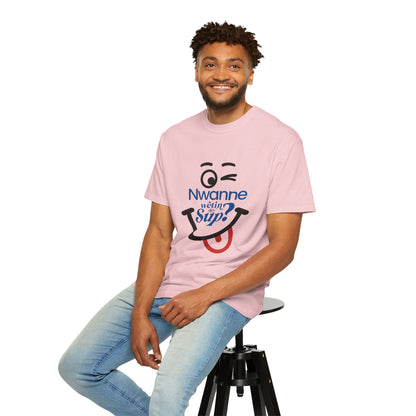 Nwanne Wetin dey Sup? Smiley Graphic T-Shirt