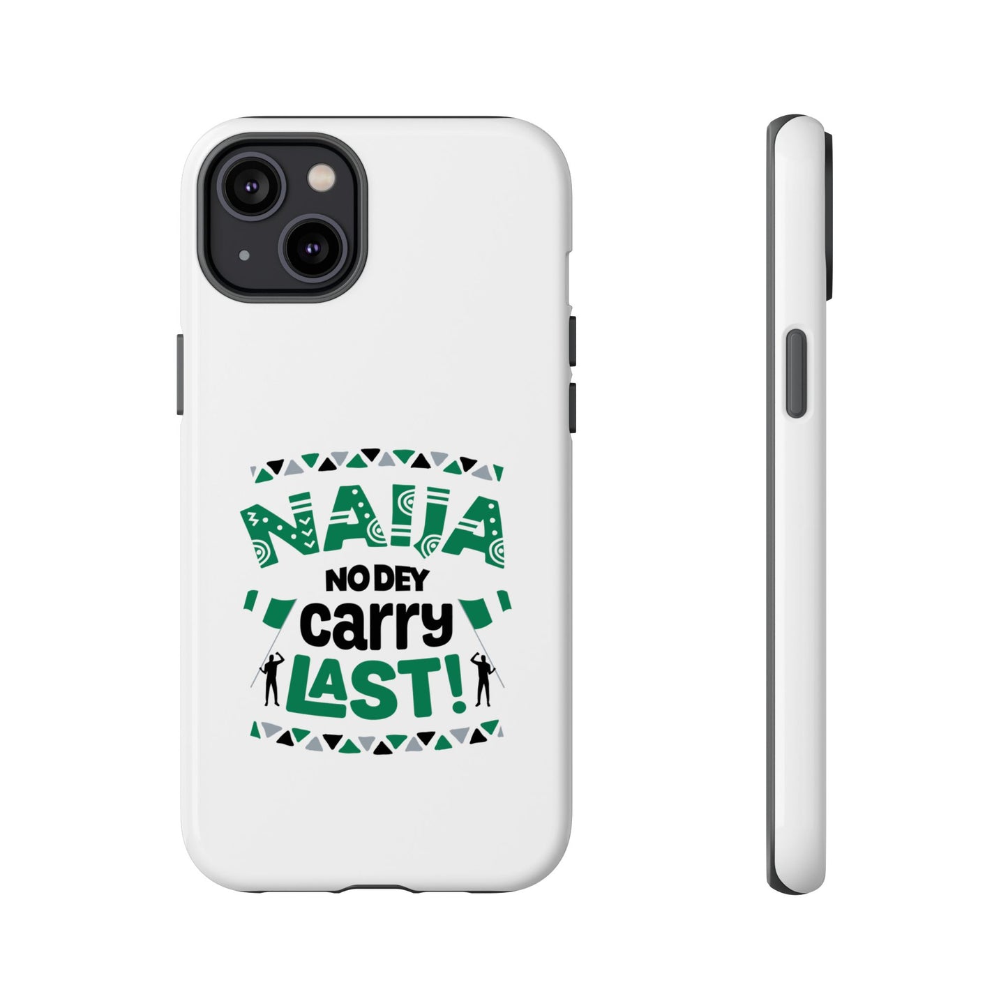 Nigerian-Inspired Tough Phone Case, Unique Gift, Trendy Accessory, Durable Protection, Fun Design for All Occasions