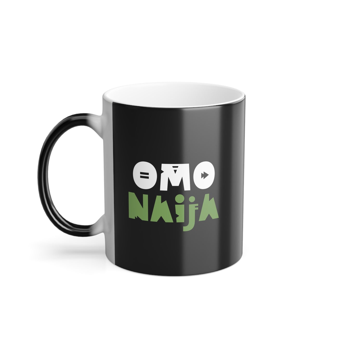 Omo Naija Color-Changing Coffee Mug — 11oz