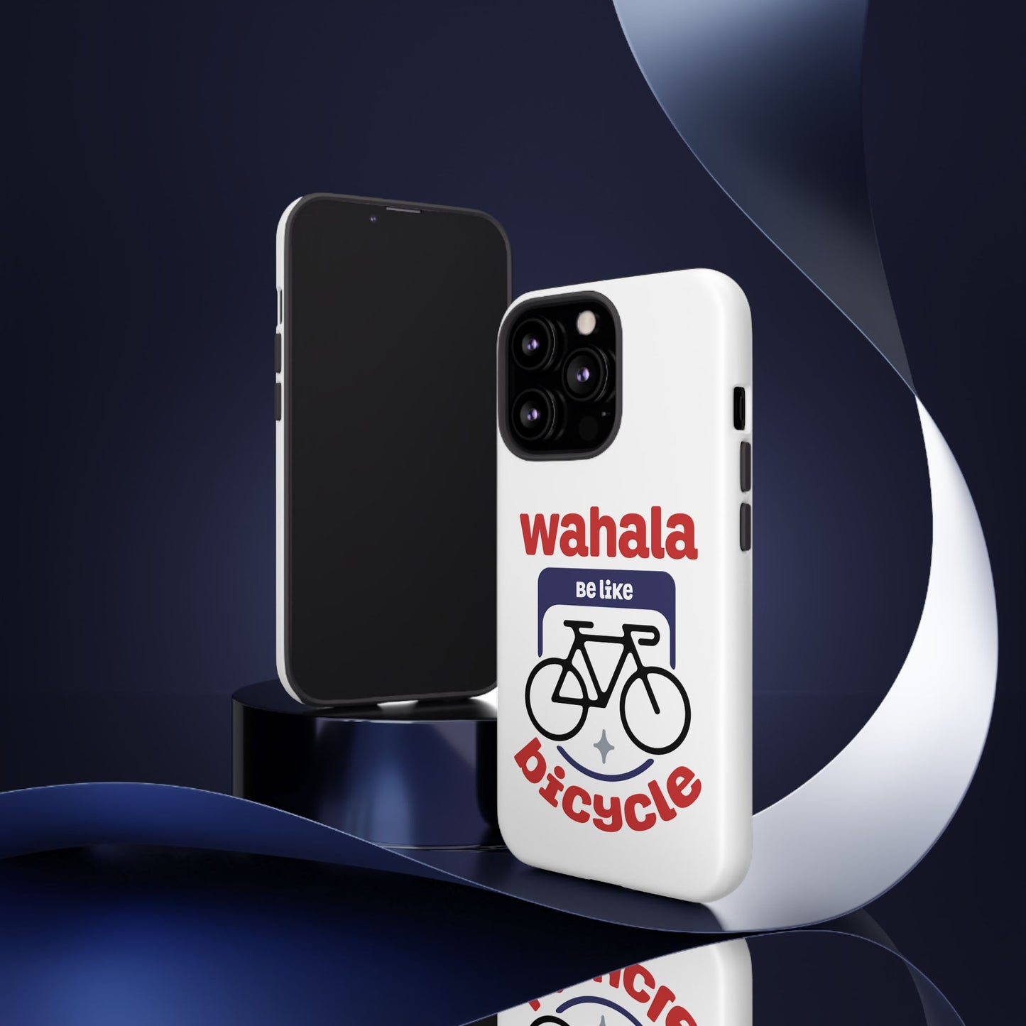 Bicycle Phone Case | Wahala Be Like | Tough Cases | Gift for Cyclists | Funny Phone Cover | Trendy Cycling Accessories