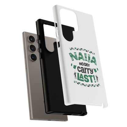 Nigerian-Inspired Tough Phone Case, Unique Gift, Trendy Accessory, Durable Protection, Fun Design for All Occasions