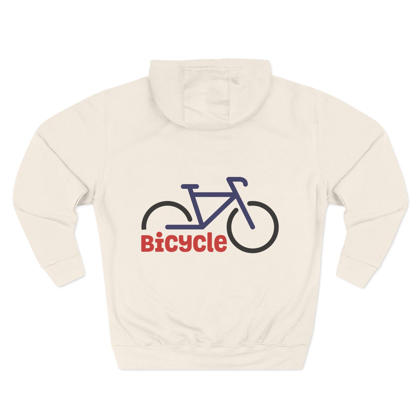 Wahalla be like Bicycle Fleece Hoodie | Great for Cyclists, Casual Wear, Gifts, Fall Fashion, Bike Festivals